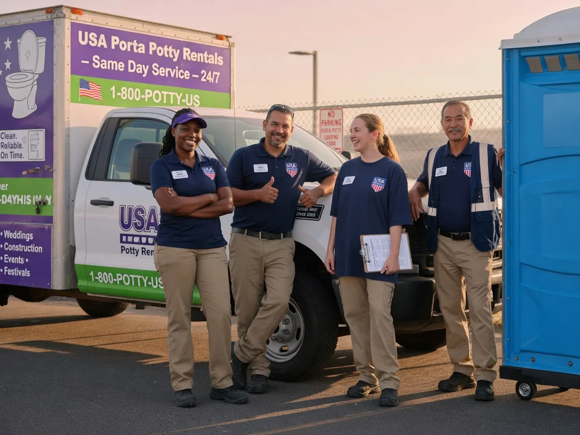 Porta Potty Rental company in Skyforest, CA